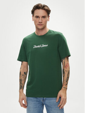 Jack&Jones Jack&Jones T-shirt Henry 12248600 Vert Standard Fit