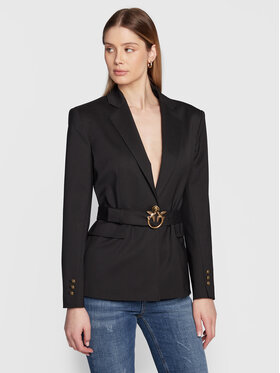 Pinko Pinko Блейзър Ernesta 1G18B3 A04T Черен Regular Fit