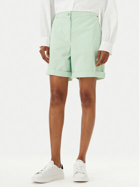 Tommy Hilfiger Tommy Hilfiger Stoffshorts WW0WW42457 Grün Regular Fit