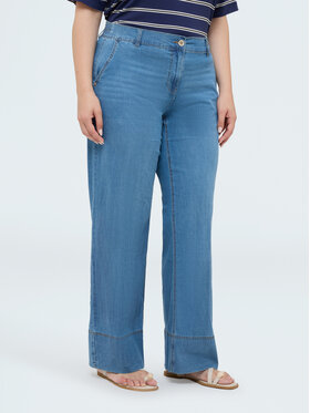 Fiorella Rubino Fiorella Rubino Jeansy P405T005284N004 Turkusowy Regular Fit