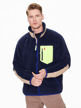 Polo Ralph Lauren Polo Ralph Lauren Polár kabát 710891063001 Sötétkék Regular Fit