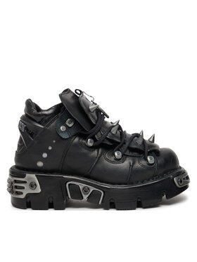 NEW ROCK NEW ROCK Laisvalaikio batai M-110-S1 Juoda