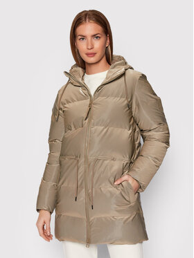 Rains Rains Зимова куртка Unisex 1537 Бежевий Regular Fit