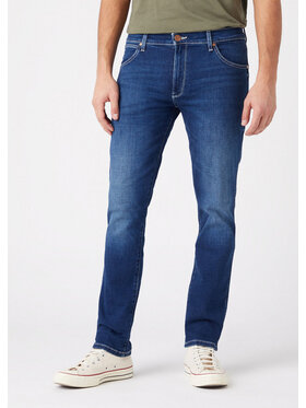 Wrangler Wrangler Jeansy LARSTON Niebieski Slim Fit