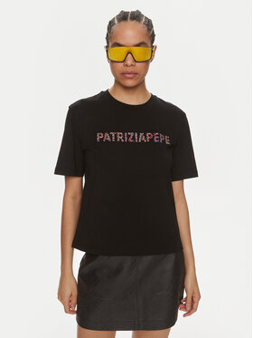Patrizia Pepe Patrizia Pepe T-Shirt 2M4389/J089-K103 Μαύρο Regular Fit