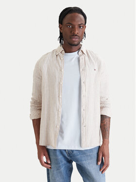 Tommy Hilfiger Tommy Hilfiger Krekls Bengal MW0MW42400 Bēšs Regular Fit