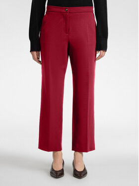Elena Mirò Elena Mirò Pantaloni di tessuto P801P000576N036 Bordeaux Regular Fit