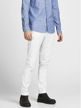 Jack&Jones Jack&Jones Čino bikses Marco 12150148 Balts Slim Fit
