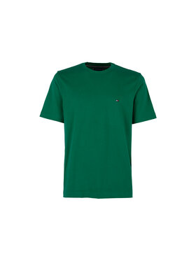 Tommy Hilfiger Tommy Hilfiger Majica Ess Seasonal MW0MW39995 Zelena Regular Fit