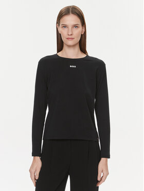 Boss Boss Pizsama felső 50510326 Fekete Regular Fit