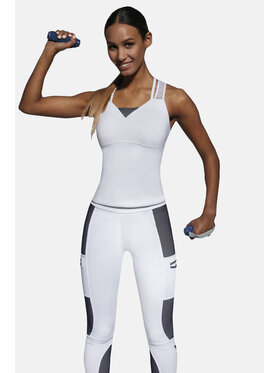Bas Bleu Bas Bleu Top BB-12688 Niebieski Active Fit