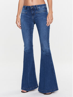Liu Jo Liu Jo Jeansy UA3237 DS004 Modrá Wide Leg