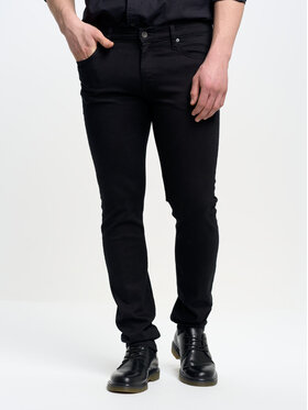 BIG STAR BIG STAR Jeansy jeffray_915 Czarny Skinny Fit