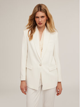 Motivi Motivi Giacca di transizione Q662Q100900N011 Bianco Regular Fit