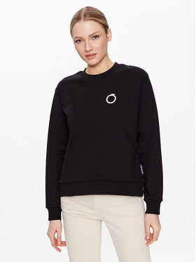 Trussardi Trussardi Суитшърт 56F00250 Черен Regular Fit