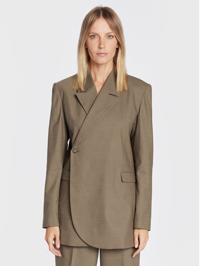 Birgitte Herskind Birgitte Herskind Suknjič Lilith 4563878 Rjava Loose Fit