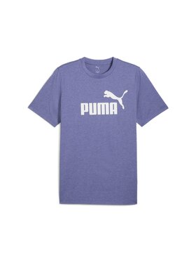 Puma Puma T-Shirt Ess No.1 Logo Heather 682551 Niebieski Regular Fit