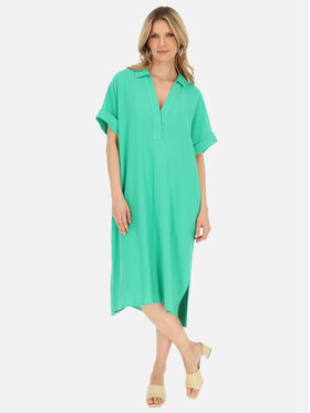 Rino&Pelle Rino&Pelle Sukienka letnia Jana Zielony Relaxed Fit