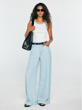 BIG STAR BIG STAR Jeansy COLETTE Niebieski Wide Fit