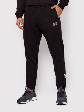 EA7 Emporio Armani EA7 Emporio Armani Spodnie dresowe 3LPP81 PJEQZ 1200 Czarny Regular Fit