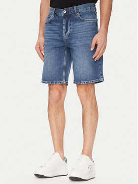 Karl Lagerfeld Jeans Karl Lagerfeld Jeans Džínové šortky A2M10132 Tmavomodrá Regular Fit