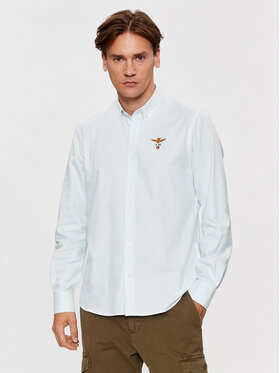 Aeronautica Militare Aeronautica Militare Koszula 232CA1238CT3213 Niebieski Regular Fit