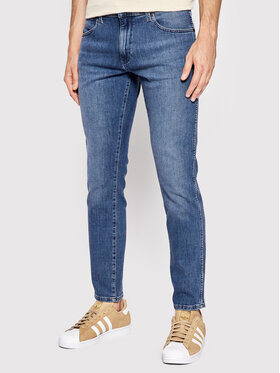 Wrangler Wrangler Jeansy Larston W18SYJ38N 112145873 Niebieski Slim Tapered Fit