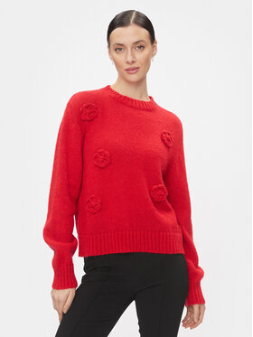 Kontatto Kontatto Pullover 3M1234 Rot Regular Fit