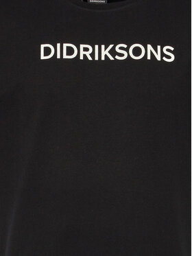 Didriksons T-shirt Harald 505551 Crna Regular Fit