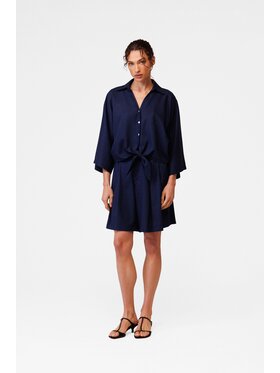 LE POSSÉ LE POSSÉ Camicia KKW Blu scuro Loose Fit