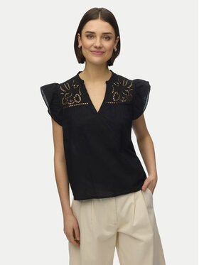 Vero Moda Vero Moda Blúz Line 10347292 Fekete Regular Fit