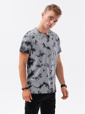 Ombre Ombre T-Shirt S1620 Szary Regular Fit