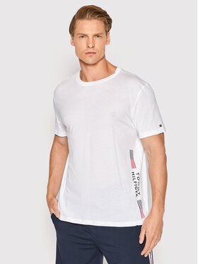 Tommy Hilfiger Tommy Hilfiger T-Shirt UM0UM02430 Λευκό Slim Fit