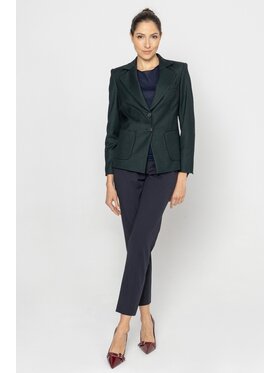 Deni Cler Milano Deni Cler Milano Marynarka W-DC-6059-D5-E2-48-1 Zielony Regular Fit