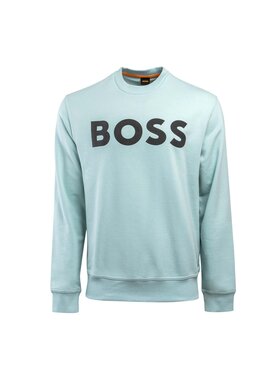 BOSS Boss Felpa 50487133-446_XL Turchese Regular Fit