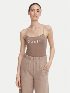 Guess Guess Body O5RM11 KBBU1 Brązowy Regular Fit