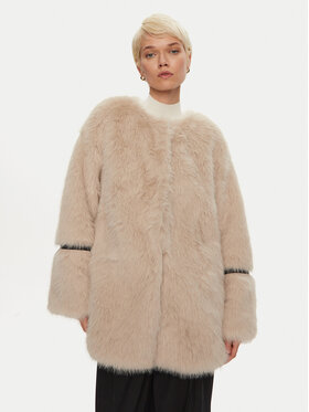 Karen by Simonsen Karen by Simonsen Futro Pearly 10104998 Beżowy Oversize