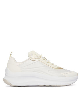 Calvin Klein Calvin Klein Sneakersy Chunky Runner Laceup Hf Blst Ny HW0HW03111 Biały