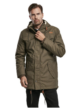 Brandit Brandit Parka 9442.1.L Zielony Regular Fit