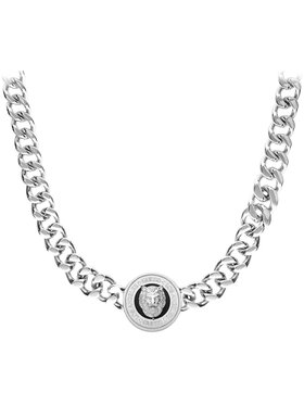 Guess Guess Naszyjnik JUMN01313JWSTBKT/U Srebrny