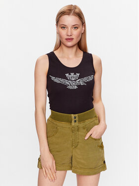 Aeronautica Militare Aeronautica Militare Top 231TS2114DJ585 Černá Regular Fit