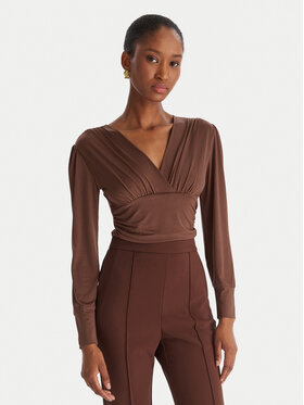 ACCESS FASHION ACCESS FASHION Body 54-2018-324 Hnědá Slim Fit