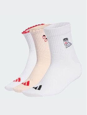 adidas adidas Skarpety długie Graphic Socks 3 Pair Pack Różowy