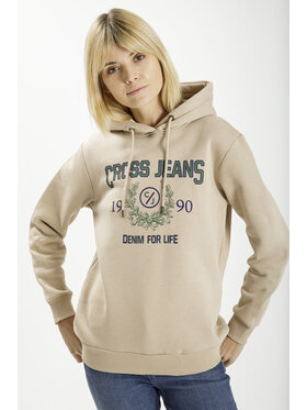 Cross Jeans Cross Jeans Bluza 65326-636 Żółty Regular Fit