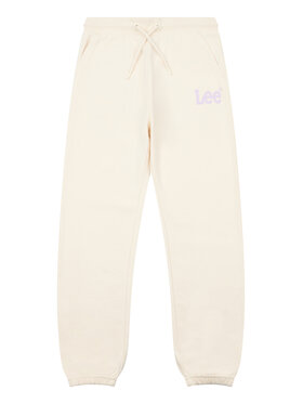 Lee Lee Spodnie dresowe Wobbly Graphic LEG5001 Beżowy