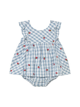 Mayoral Mayoral Літня сукня 1814 Блакитний Regular Fit