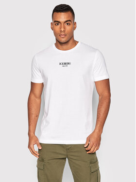 Iceberg Iceberg T-shirt 22II1P0F01A6320 Blanc Regular Fit