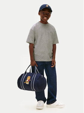Tommy Hilfiger Tommy Hilfiger Majica Essential Archive KB0KB09646 Siva Regular Fit