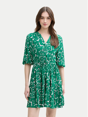 Tom Tailor Denim Tom Tailor Denim Rochie de zi 1045462 Verde Regular Fit
