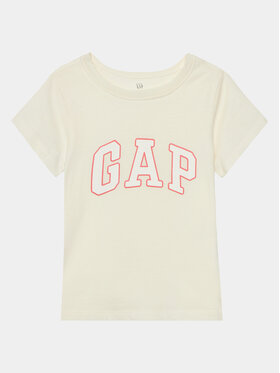 Gap Gap Póló 459909-00 Ekru Regular Fit